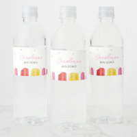 Pink Popsicle Baby Shower Welcome Sign