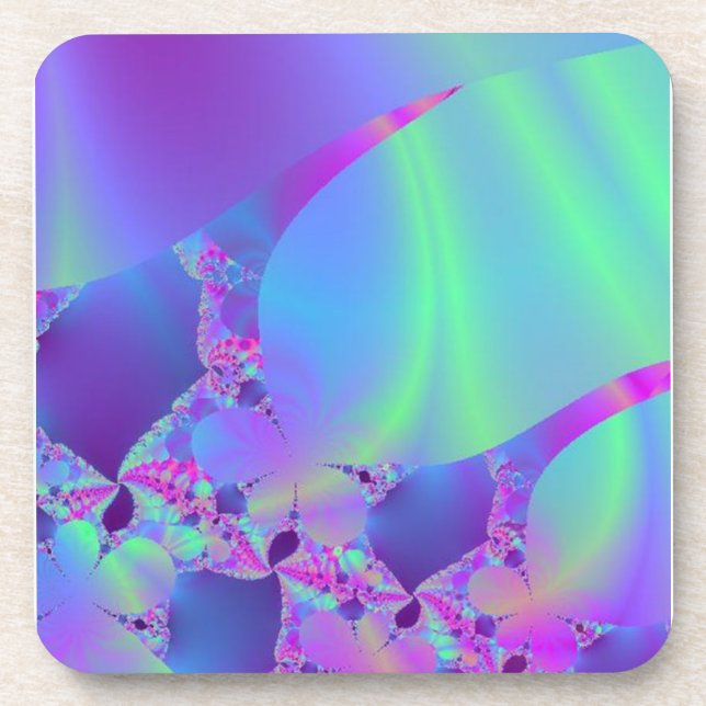 Pink Portal to Green Universe Coaster (Front)