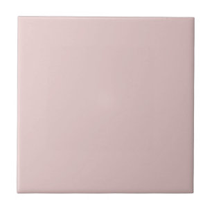 Pink Potpourri Pastel Solid Colour Print Tile