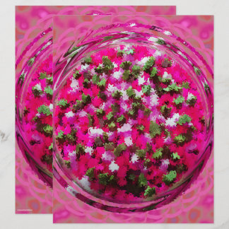 Pink Potpourri Scrapbook Paper 2-Sided Page