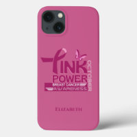 Pink Power-Breast Cancer Awareness Design