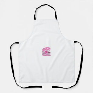 🏐💖 Pink Power Volleyball 🎗️ Apron