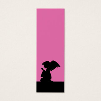 Pink Praying Angel Bookmark