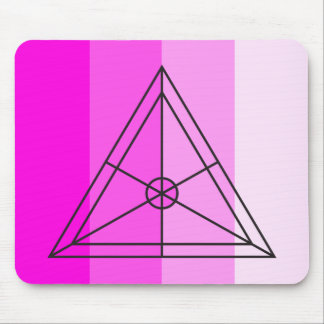 Pink Precision: Field-Inspired Office Essentials Mouse Pad