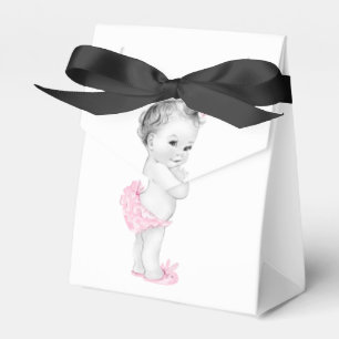 Pink Princess Baby Shower Favour Boxes