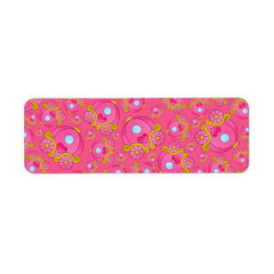 Pink princess carriage pattern