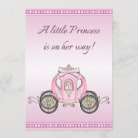 Pink Princess Coach Girls Baby Shower