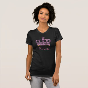 Pink princess crown T-Shirt