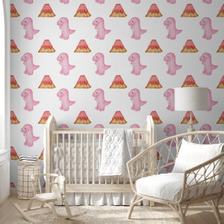 Pink Princess Dinosaur Wallpaper