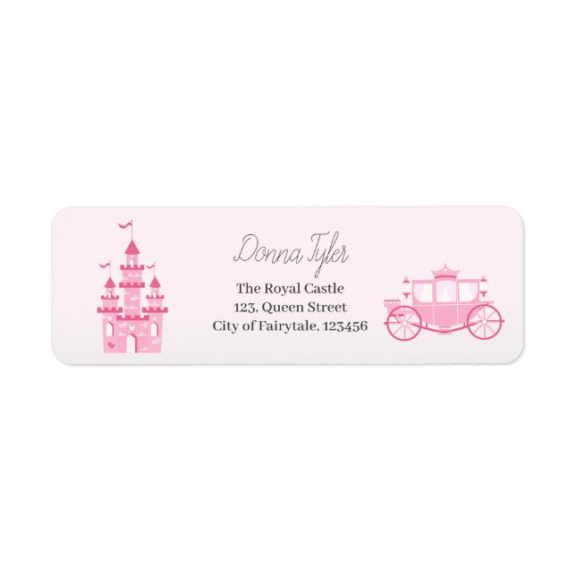 Pink Princess Fantasy Birthday Party (Front)
