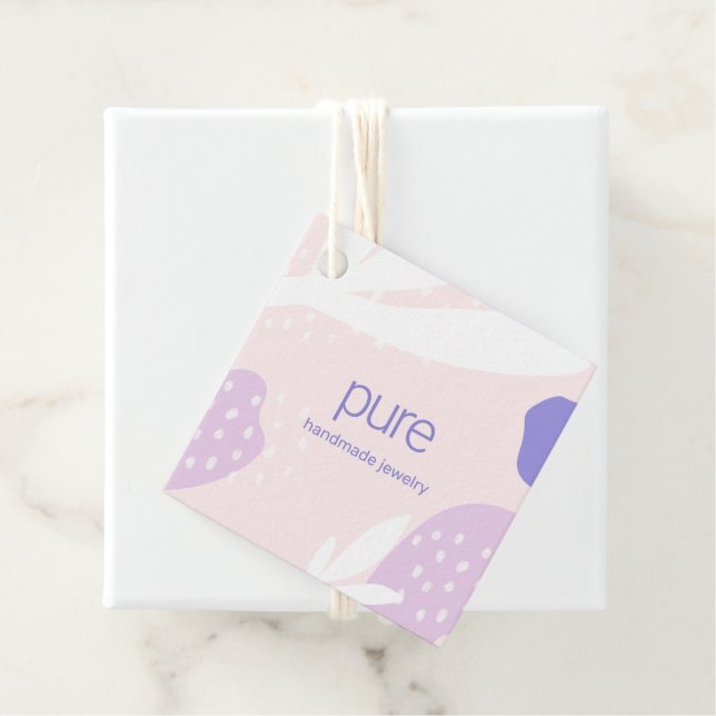 Pink Product Price Tag Crafter Designer (In Situ)