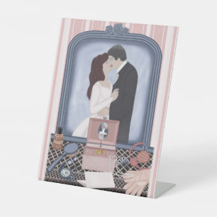 Pink Promise Pedestal Sign