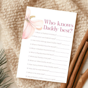Pink Pumpkin Coquette Who Knows Daddy Best Game