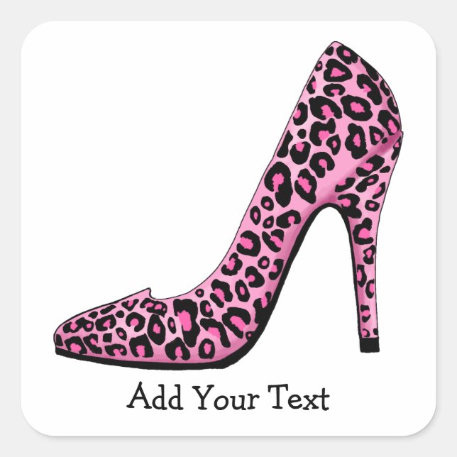 Pink Pumps Sticker (Front)