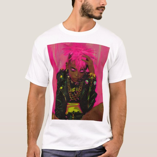 Pink Punk 717 AR-45 Customizable T-Shirt (Front)