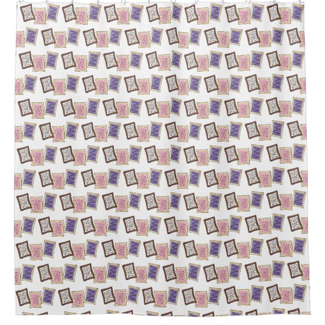 Pink Purple Breakfast Toaster Pastry Junk Food (Front)