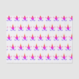 Pink & Purple Fade Glamicorn Tissue Paper
