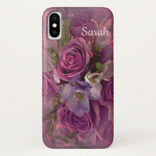 Pink & Purple Floral Case-Mate iPhone Case