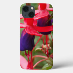 Pink Purple Flowers Apple iPhone 7, Tough Xtreme iPhone 13 Case