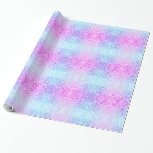 Pink / Purple frosted design Wrapping Paper