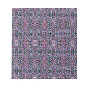 Pink Purple Geometric Notepad