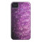 Pink Purple Glitter Sparkle iPhone Case