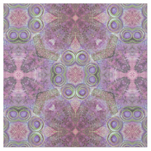 Pink & Purple Jewel Pattern Car Fabric
