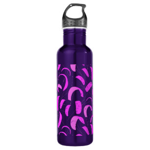 Pink Purple Kite Surfing Print Kiteboarder 710 Ml Water Bottle