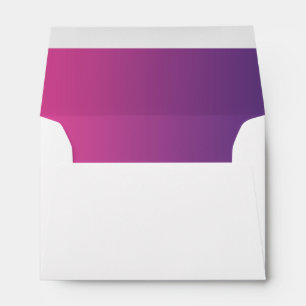 Pink & Purple Ombre A6 Envelope