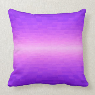 pink & purple | pixel square blocks planes | throw pillow