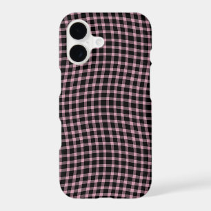 Pink Purple Plaid Checker Seamless Pattern