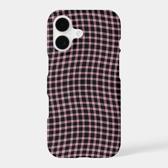 Pink Purple Plaid Chequered Seamless Pattern (Back)