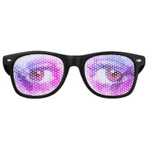 Pink Purple Purim Eyes