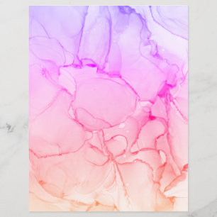 Pink Purple Scrapbook Paper
