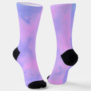 Pink & Purple Storm Clouds Socks