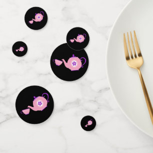 Pink + Purple Tea party Confetti