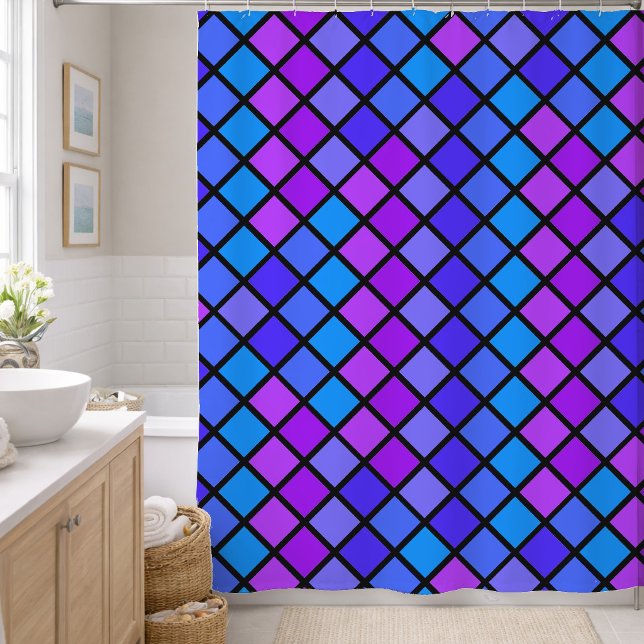Pink Purple Turquoise Mosiac (Creator Uploaded)