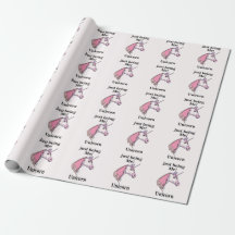 Pink Purple Unicorn Head