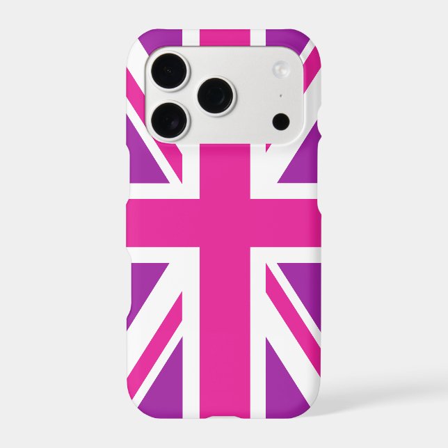 Pink & Purple Union Jack/Flag (Back)