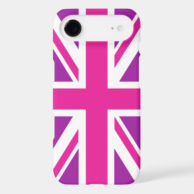 Pink & Purple Union Jack/Flag (Verso)