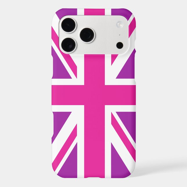 Pink & Purple Union Jack/Flag (Verso)