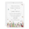 Pink Purple WildFlowers & Butterflies Wedding