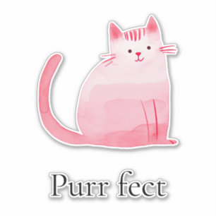 Pink Purrfect Cat