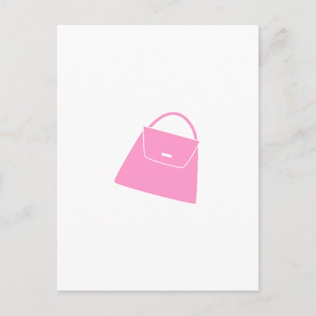 Pink Purse Postcard (Front)
