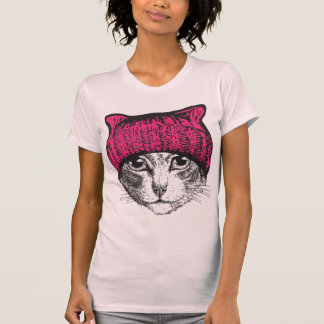 Pink Pussycat Pussyhat Womens Shirt