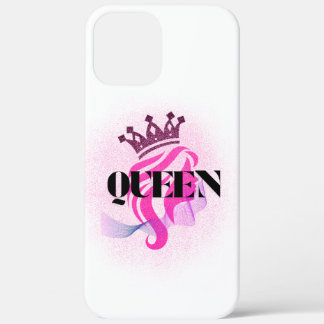 Pink Queen Crown Design – Confident Feminine Power iPhone 12 Pro Max Case