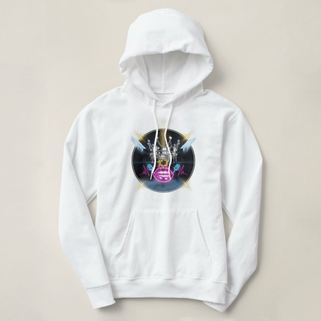 Pink Queen Crown Hoodie 👑💖 (Design Front)