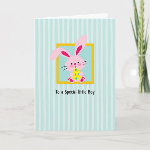 Pink Rabbit Surprise Friend Card