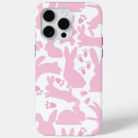 Pink Rabbits Pattern