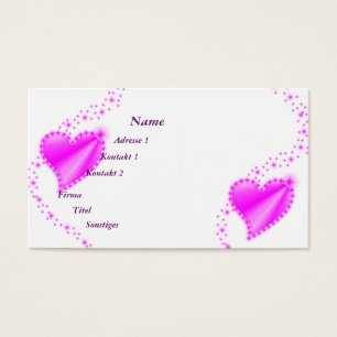 pink Rainbow Heart with Stars